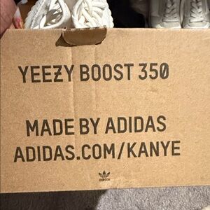 Adidas Yeezy Boost 350 in Cream White